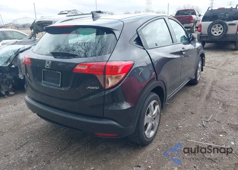 2016 Honda Hr-V Lx из США, поврежденный, VIN 3CZRU6H33GM727860